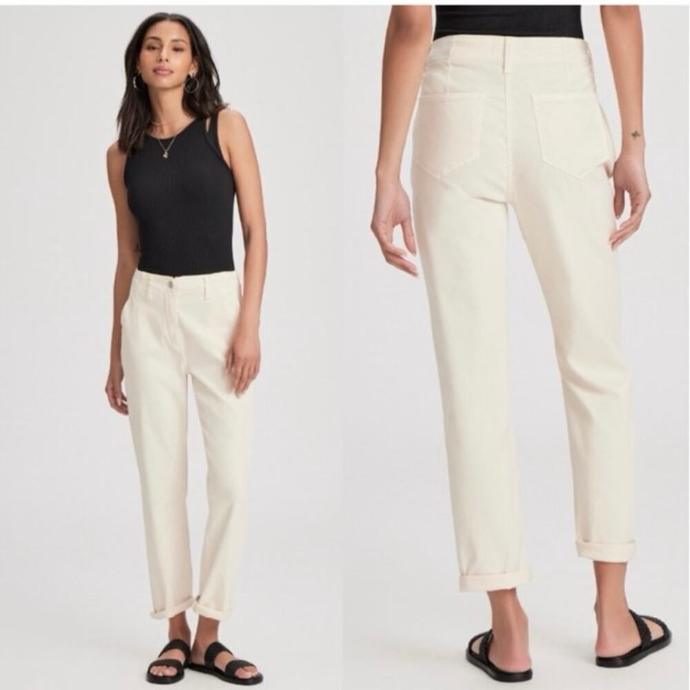 Paige Relaxed Drew Straight Quartz Sand Pants Size 30